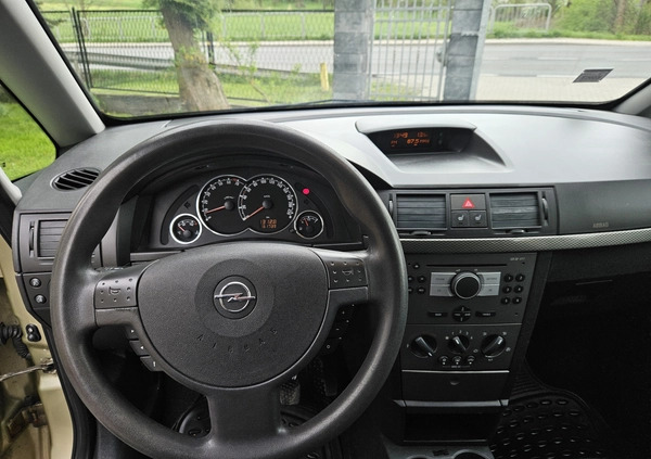 Opel Meriva cena 11900 przebieg: 161000, rok produkcji 2007 z Inowrocław małe 137